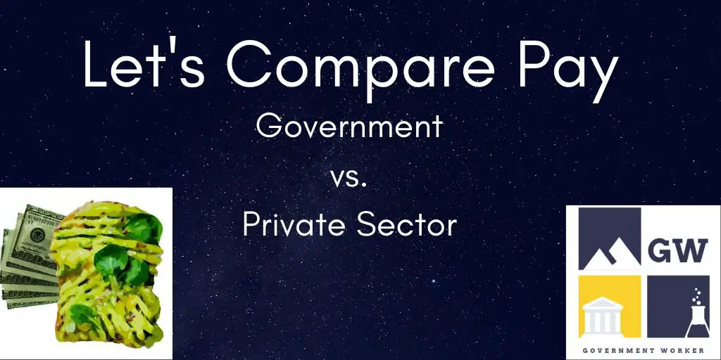 Working for Private Companies Versus the Government: Numbers Don’t Lie
