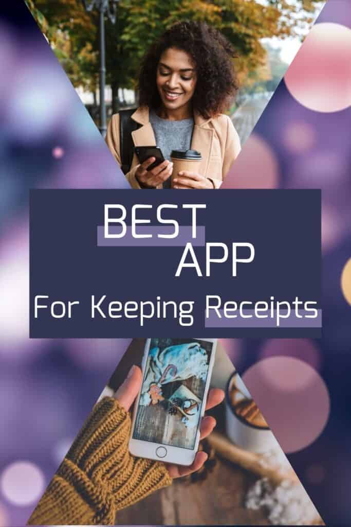 Pinterest pin for best app for tracking expenses and receipts