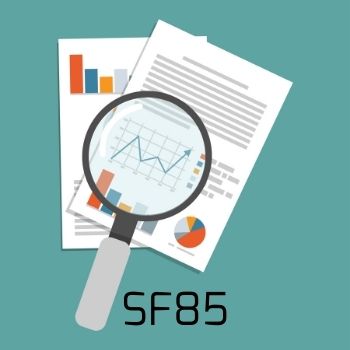 SF85- Background check for federal employees graphic
