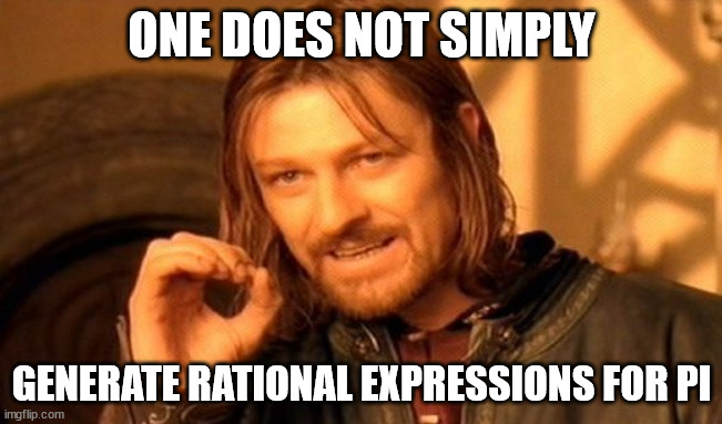 one does not simply pi meme